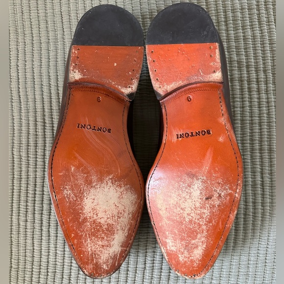 Bontoni Men’s Brown Leather Loafers (Size 9) - Picture 6 of 6